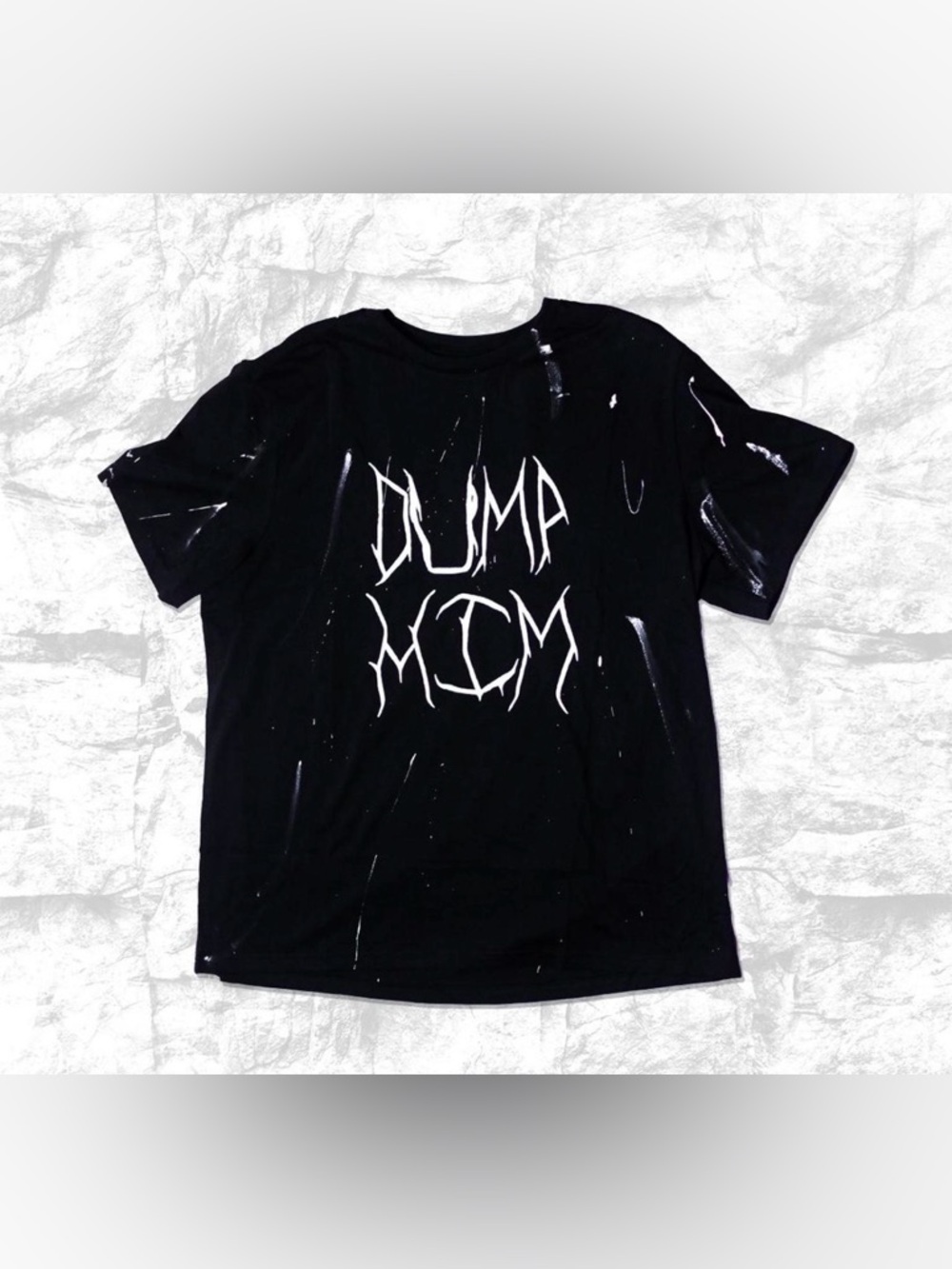Black Graphic Short Sleeve Tee Soft